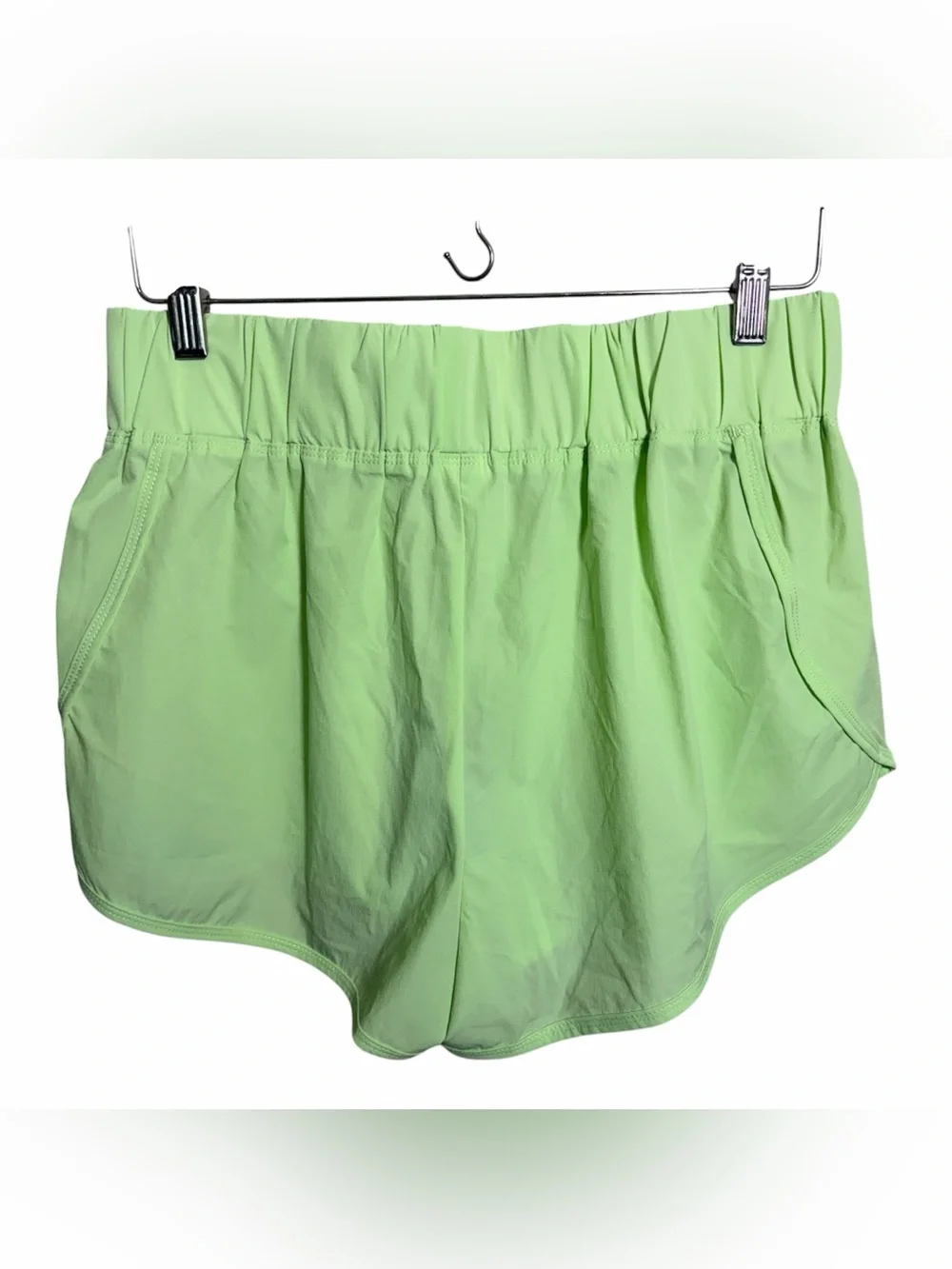 Halara High Waisted Dolphin Hem Casual Shorts 2